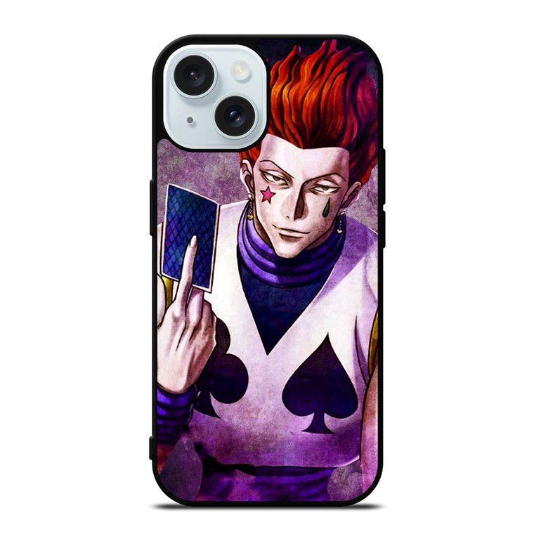 HISOKA HUNTER X HUNTER ANIME iPhone 15 Case Cover