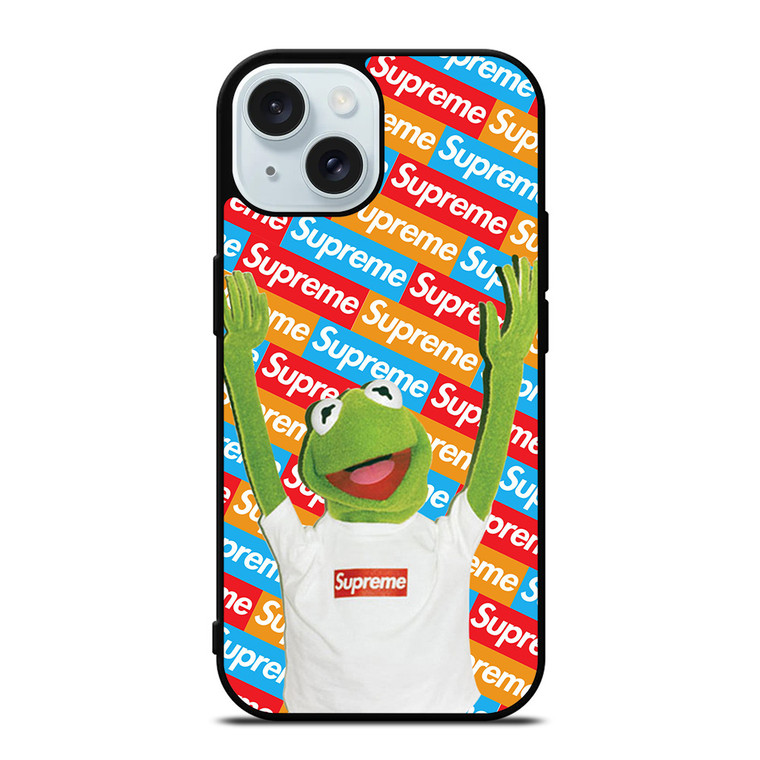 KERMIT FROG SESAME SUPREME iPhone 15 Case Cover