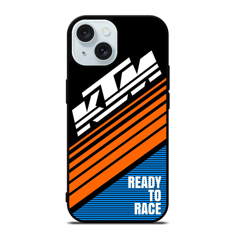 KTM RACE LOGO iPhone 15 Case Cover