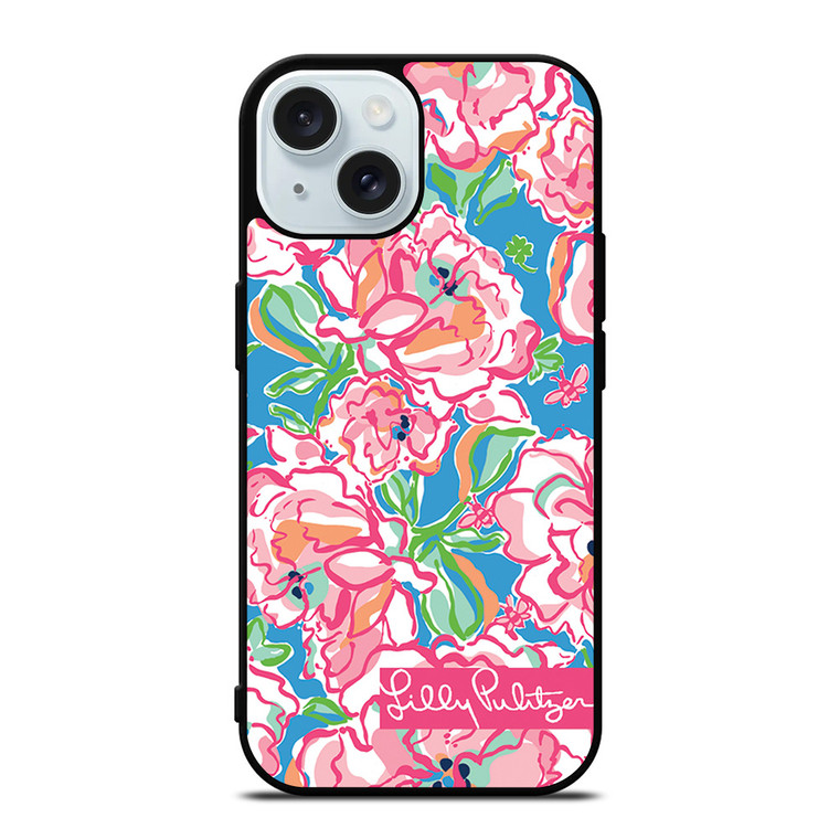 LILLY PULITZER CHARMS iPhone 15 Case Cover