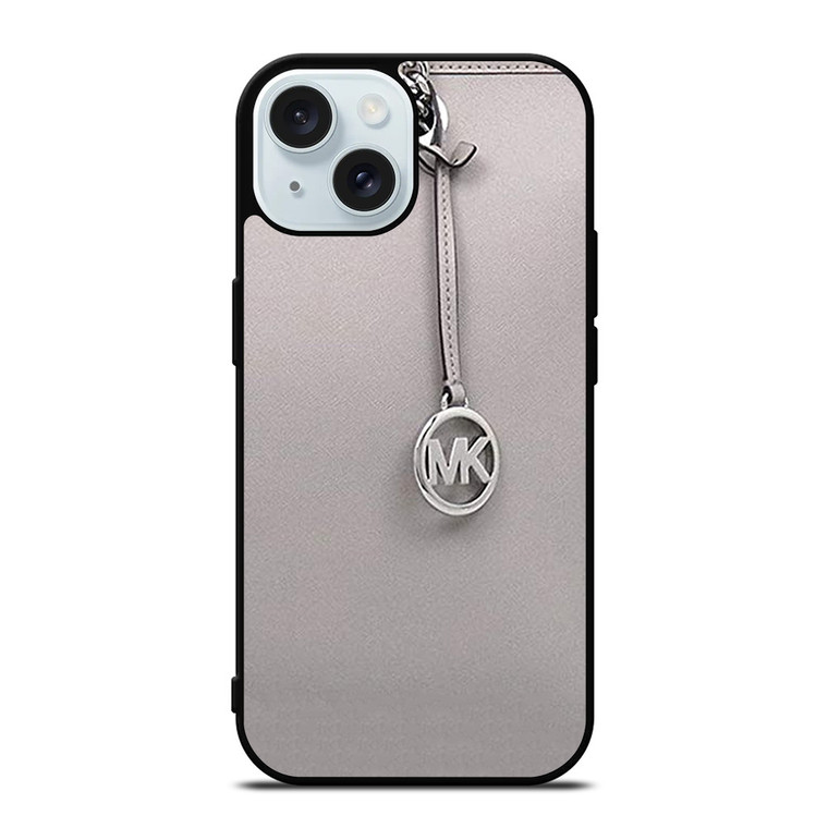 MICHAEL KORS MK LOGO BLUE BAG EMBLEM iPhone 15 Case Cover