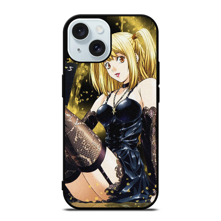 MISA AMANE DEATH NOTE ANIME 3 iPhone 15 Case Cover