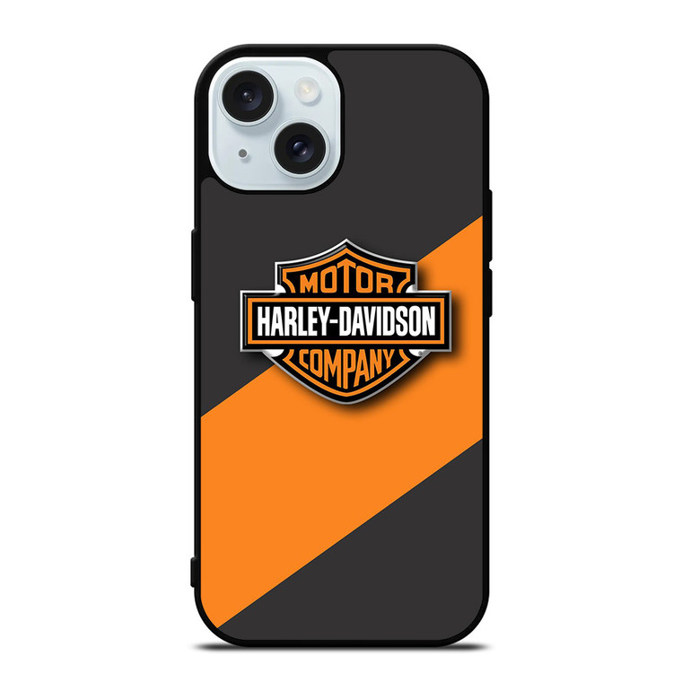 MOTOR HARLEY DAVIDSON EMBLEM iPhone 15 Case Cover