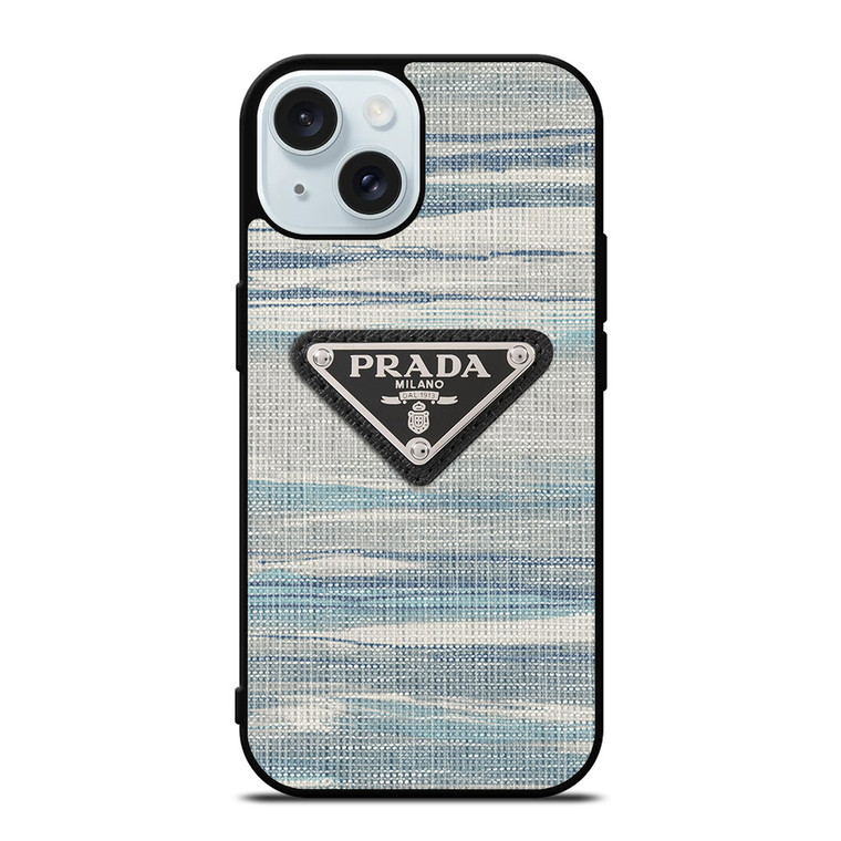 PRADA FASHION EMBLEM iPhone 15 Case Cover PRADA FASHION EMBLEM iPhone 15 Case Cover