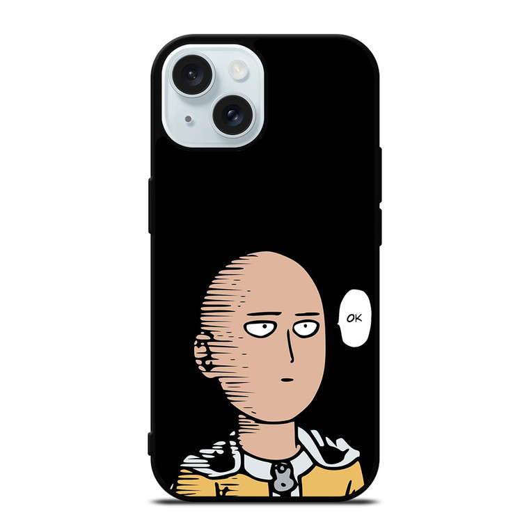 SAITAMA ONE PUNCH MAN iPhone 15 Case Cover SAITAMA ONE PUNCH MAN iPhone 15 Case Cover