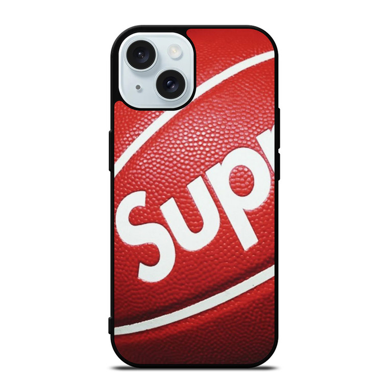 SUPREME BASKET BALL iPhone 15 Case Cover SUPREME BASKET BALL iPhone 15 Case Cover