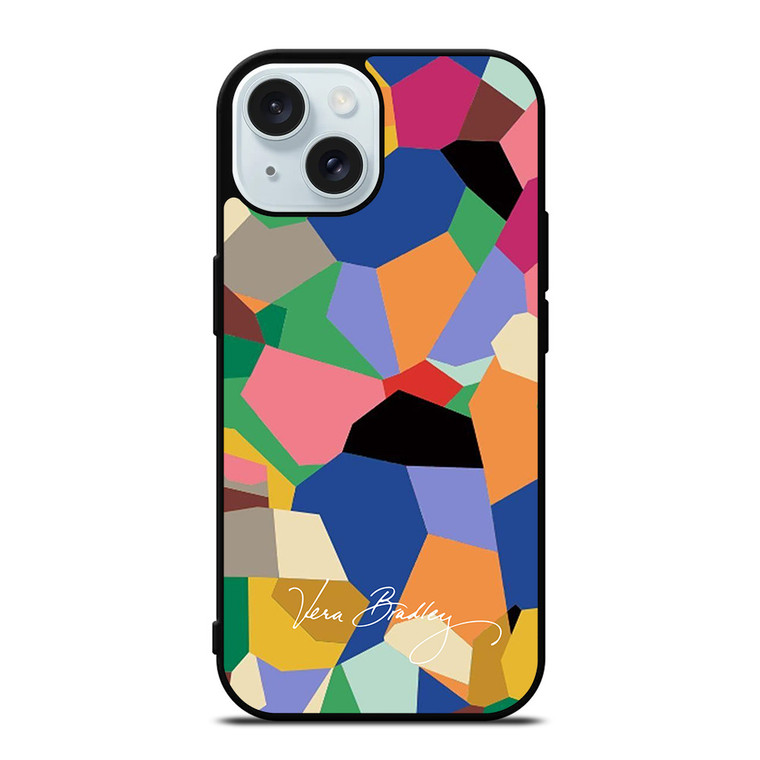 VERA BRADLEY ABSTRACT POP ART iPhone 15 Case Cover VERA BRADLEY ABSTRACT POP ART iPhone 15 Case Cover