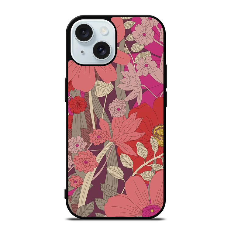VERA BRADLEY BOHEMIAN BLOOM iPhone 15 Case Cover VERA BRADLEY BOHEMIAN BLOOM iPhone 15 Case Cover