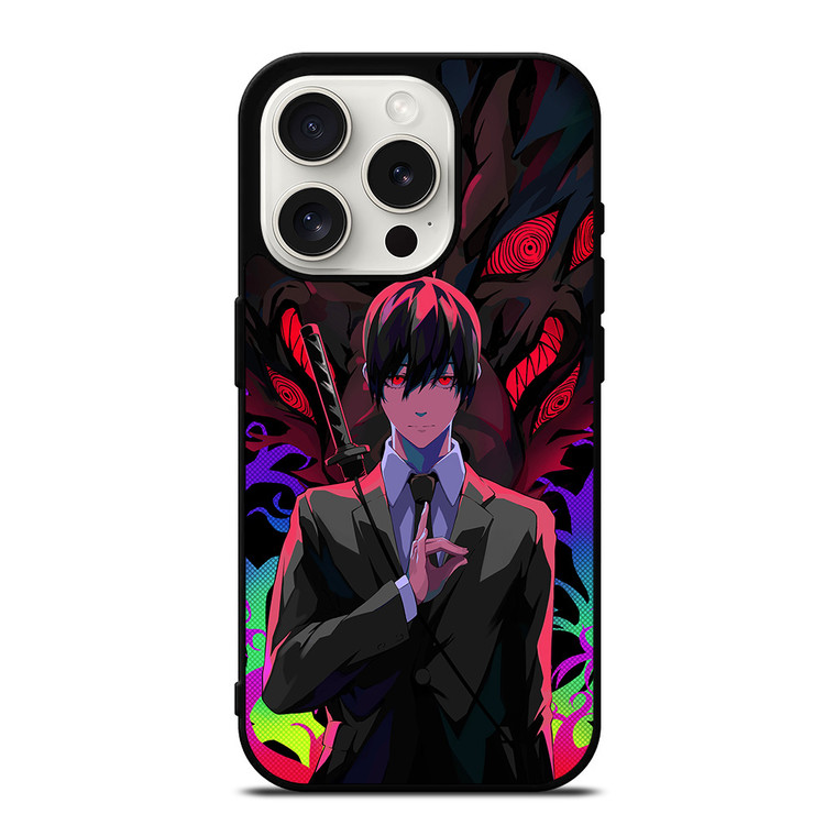 AKI CHAINSAW MAN ANIME MANGA iPhone 15 Pro Case Cover