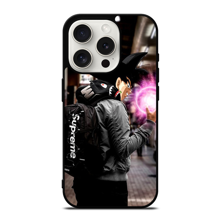 BLACK GOKU SUPREME iPhone 15 Pro Case Cover BLACK GOKU SUPREME iPhone 15 Pro Case Cover