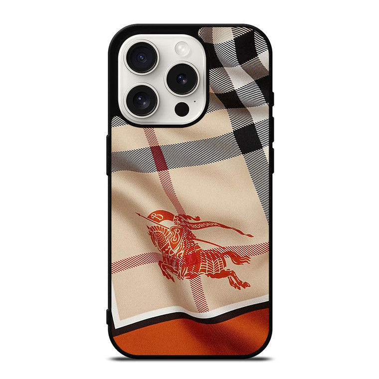 BURBERRY CLOTHING iPhone 15 Pro Case Cover