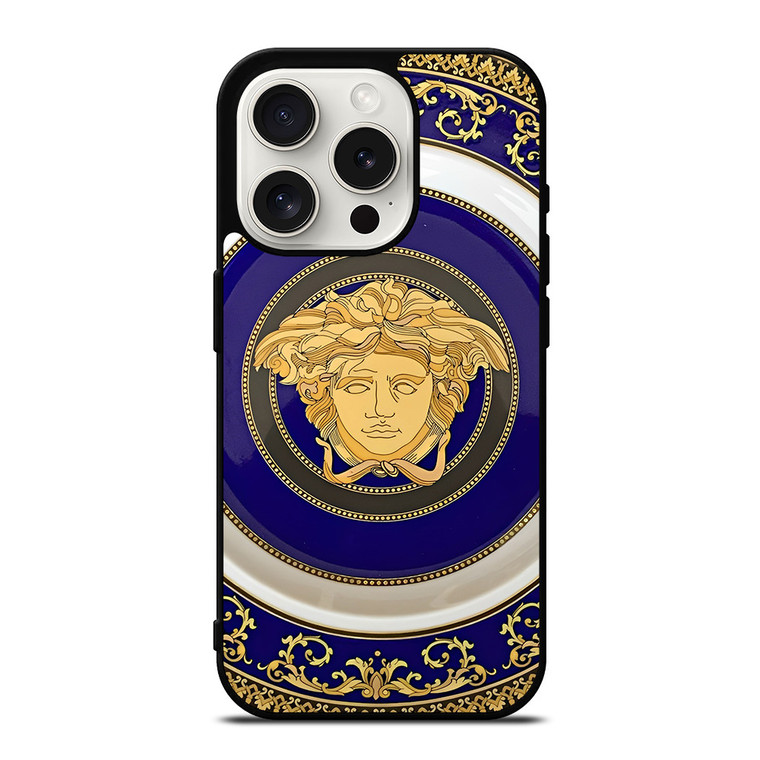 CLASSIC VERSACE EMBLEM iPhone 15 Pro Case Cover