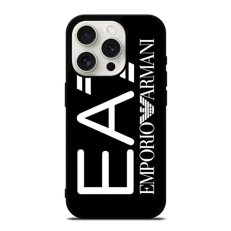 EA7 EMPORIO ARMANI LOGO ICON iPhone 15 Pro Case Cover