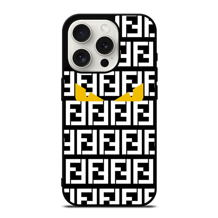 FENDI EYES LOGO FASHION iPhone 15 Pro Case Cover