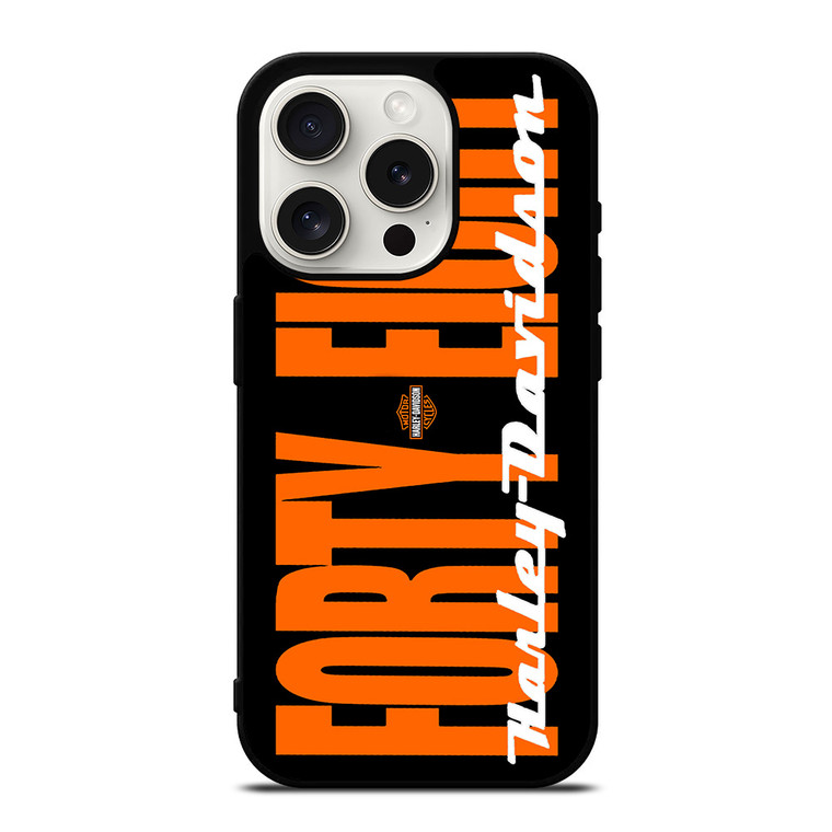 FORTY EIGHT LOGO HARLEY DAVIDSON iPhone 15 Pro Case Cover