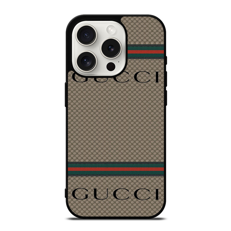 GUCCI LOGO EMBLEM ICON iPhone 15 Pro Case Cover