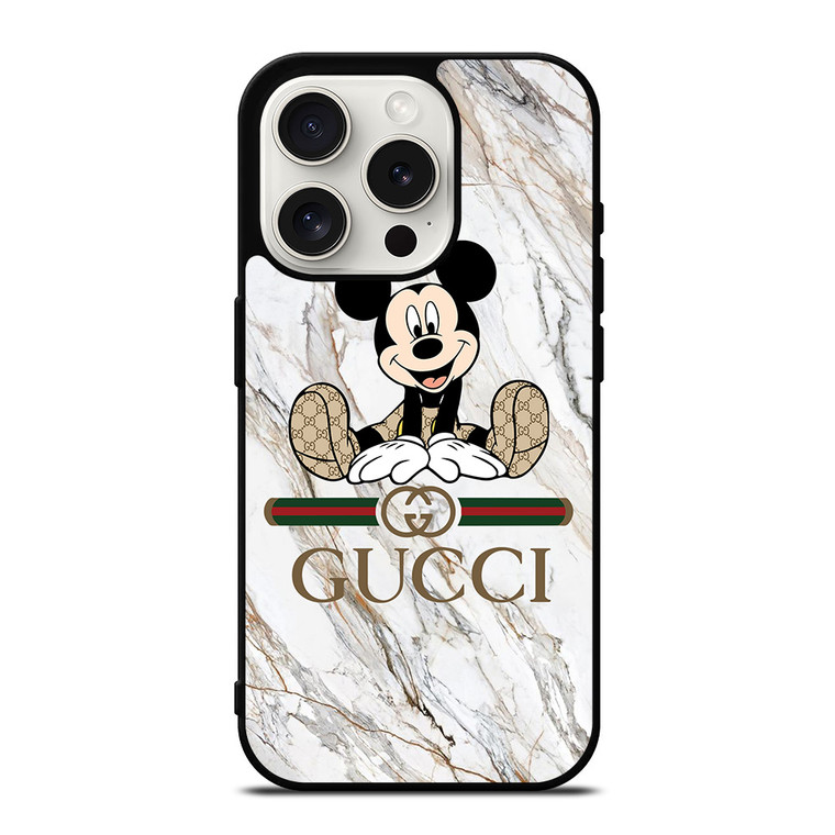 GUCCI MICKEY MOUSE iPhone 15 Pro Case Cover