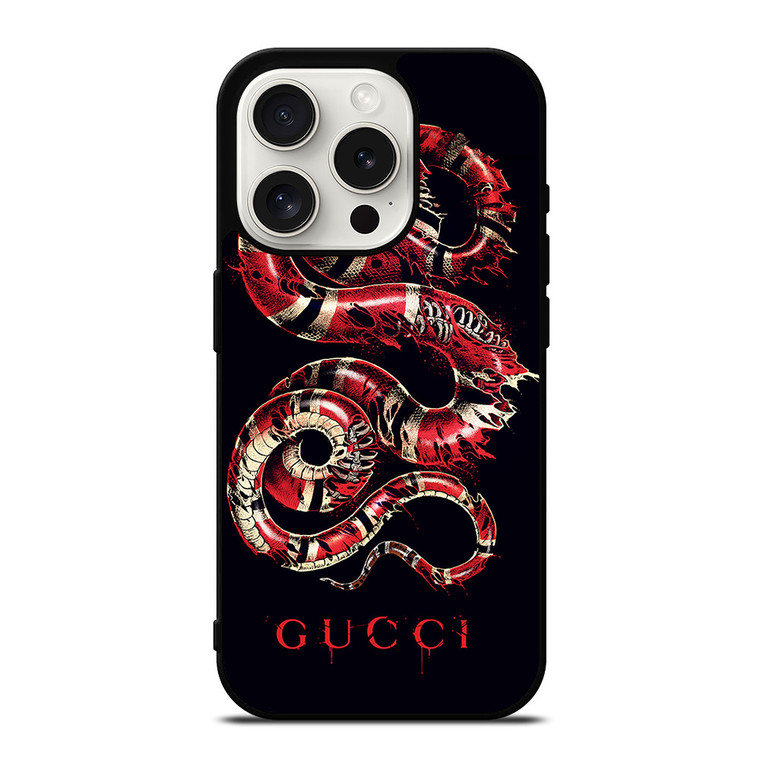 GUCCI ROTTEN SNAKE iPhone 15 Pro Case Cover