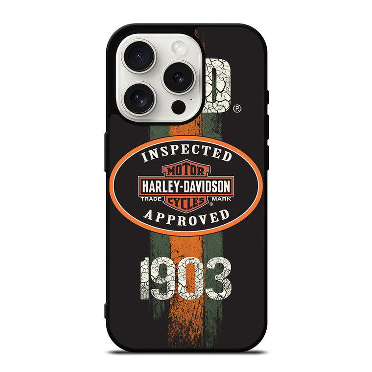 HARLEY DAVIDSON 1903 INSPECTED iPhone 15 Pro Case Cover