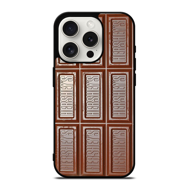 HERSEHYS CHOCOLATE BAR UNPACKED iPhone 15 Pro Case Cover HERSEHYS CHOCOLATE BAR UNPACKED iPhone 15 Pro Case Cover