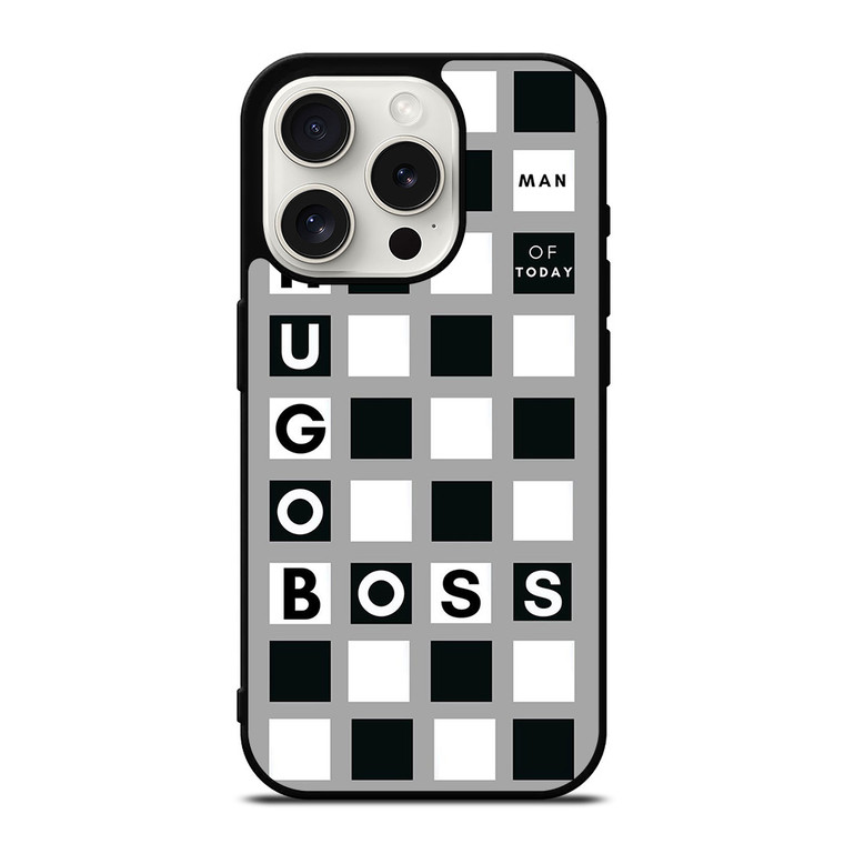 HUGO BOSS LOGO MAN OF TODAY iPhone 15 Pro Case Cover