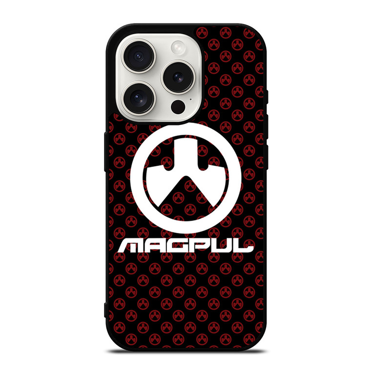 MAGPUL LOGO PATTERN iPhone 15 Pro Case Cover