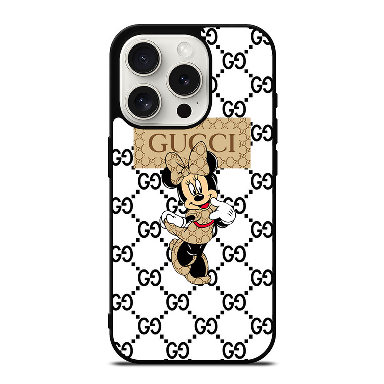 MINNIE MOUSE GUCCY STYLE iPhone 15 Pro Case Cover