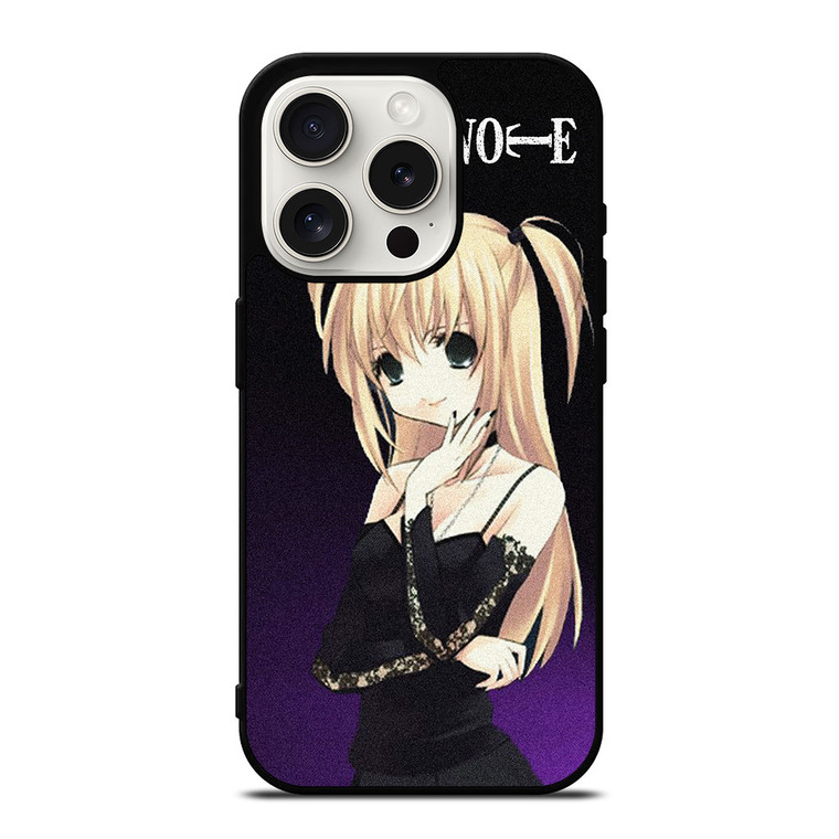 MISA AMANE DEATH NOTE ANIME iPhone 15 Pro Case Cover