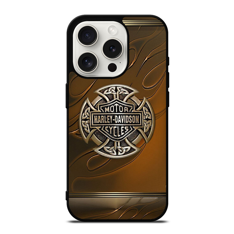 MOTOR HARLEY DAVIDSON CYCLES LOGO iPhone 15 Pro Case Cover
