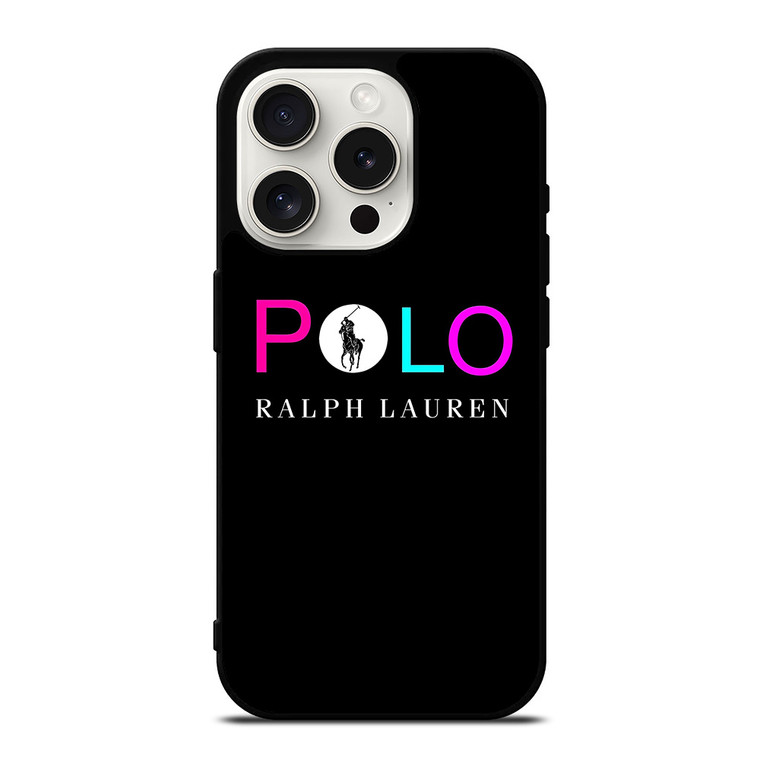 POLO RALPH LAUREN COLOR ICON iPhone 15 Pro Case Cover POLO RALPH LAUREN COLOR ICON iPhone 15 Pro Case Cover