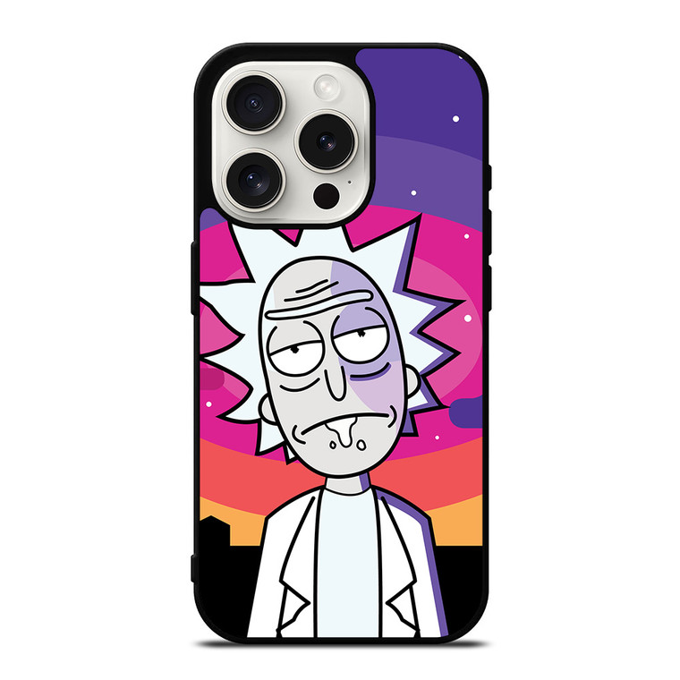RICK AND MORTY PURPLE ART iPhone 15 Pro Case Cover RICK AND MORTY PURPLE ART iPhone 15 Pro Case Cover