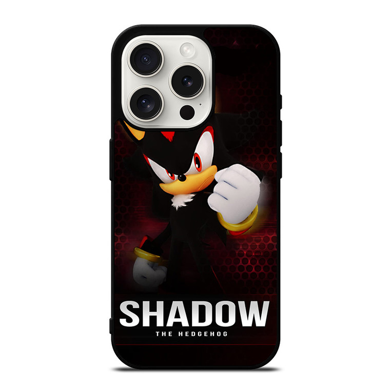 SHADOW THE HEDGEHOG iPhone 15 Pro Case Cover SHADOW THE HEDGEHOG iPhone 15 Pro Case Cover