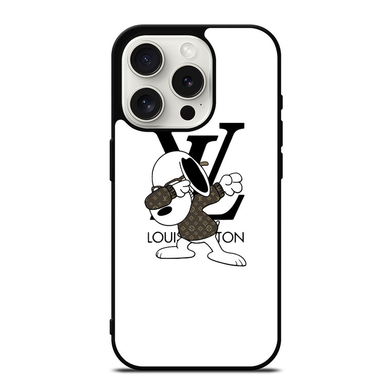 SNOOPY LOUIS VUITTON DAB iPhone 15 Pro Case Cover SNOOPY LOUIS VUITTON DAB iPhone 15 Pro Case Cover