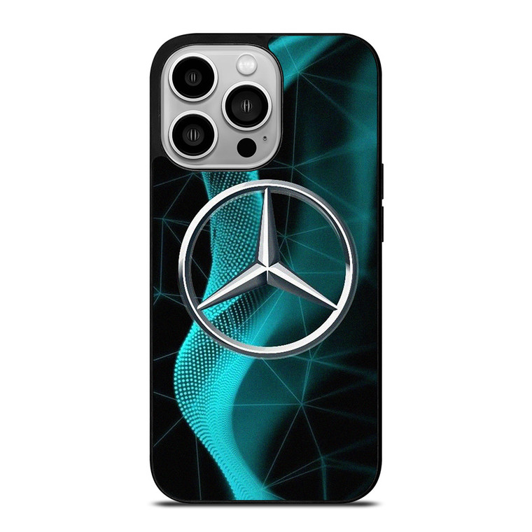 MERCEDES BENZ POLYGONAL LOGO  iPhone 14 Pro Case Cover MERCEDES BENZ POLYGONAL LOGO  iPhone 14 Pro Case Cover