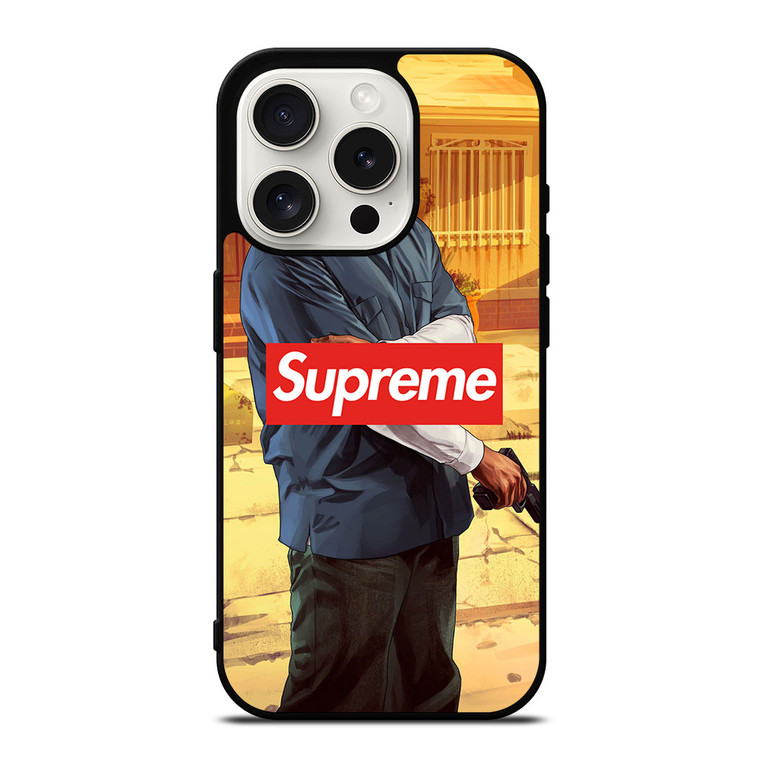 SUPREME GTA V FRANKLIN iPhone 15 Pro Case Cover SUPREME GTA V FRANKLIN iPhone 15 Pro Case Cover