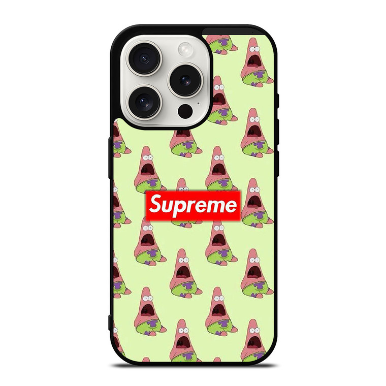 SUPREME PATRICK STAR COLLAGE iPhone 15 Pro Case Cover SUPREME PATRICK STAR COLLAGE iPhone 15 Pro Case Cover