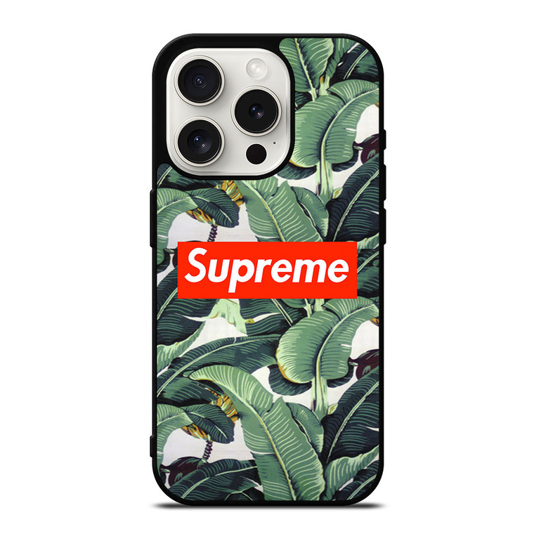 SUPREME TROPICAL BANANA iPhone 15 Pro Case Cover SUPREME TROPICAL BANANA iPhone 15 Pro Case Cover