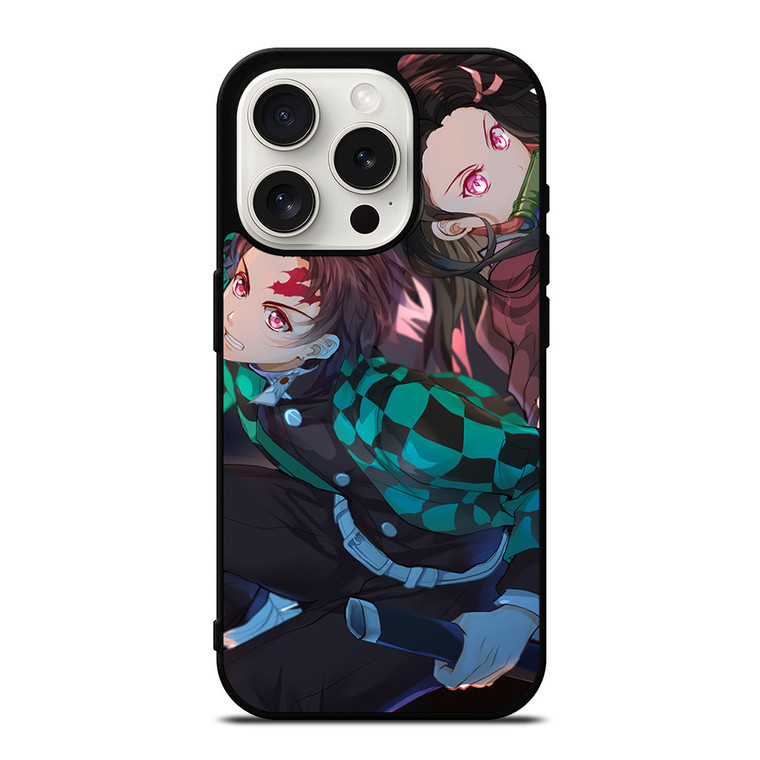 TANJIRO AND NEZUKO KAMADO DEMON SLAYER 2 iPhone 15 Pro Case Cover