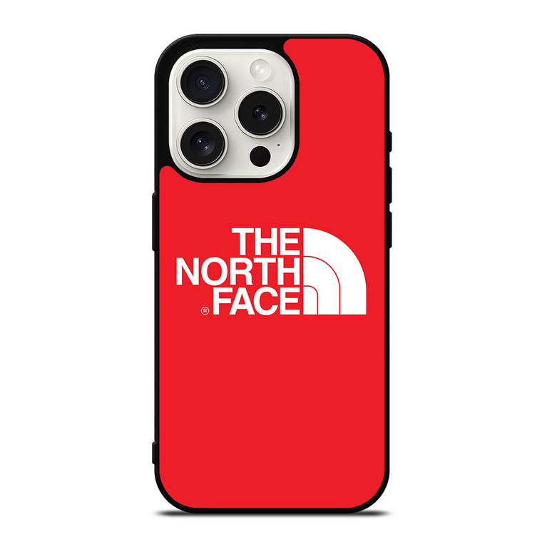 THE NORTH FACE RED iPhone 15 Pro Case Cover THE NORTH FACE RED iPhone 15 Pro Case Cover