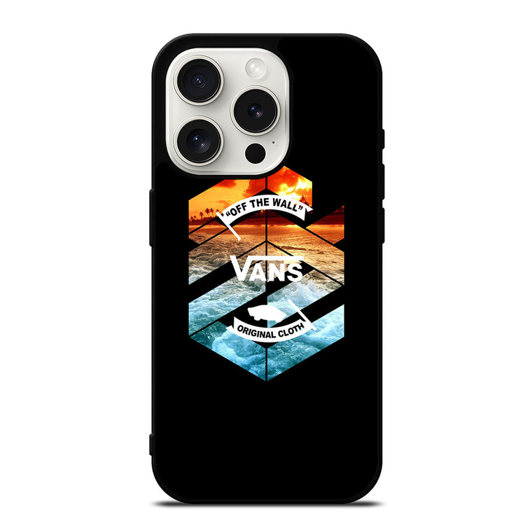 VANS OFF THE WALL CLOTH iPhone 15 Pro Case Cover VANS OFF THE WALL CLOTH iPhone 15 Pro Case Cover