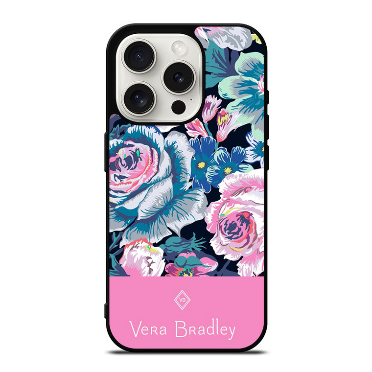 VERA BRADLEY FLOWER iPhone 15 Pro Case Cover VERA BRADLEY FLOWER iPhone 15 Pro Case Cover