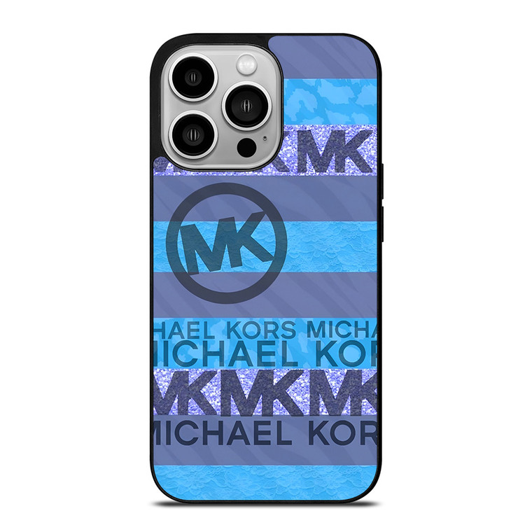 MICHAEL KORS BLUE STRIPE  iPhone 14 Pro Case Cover