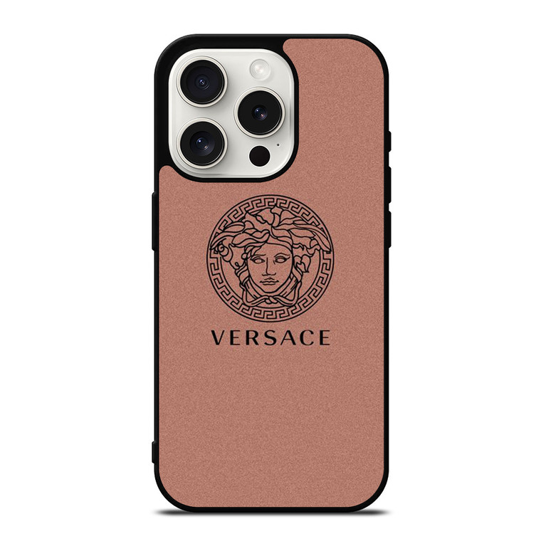 VERSACE LOGO RED BRICK iPhone 15 Pro Case Cover