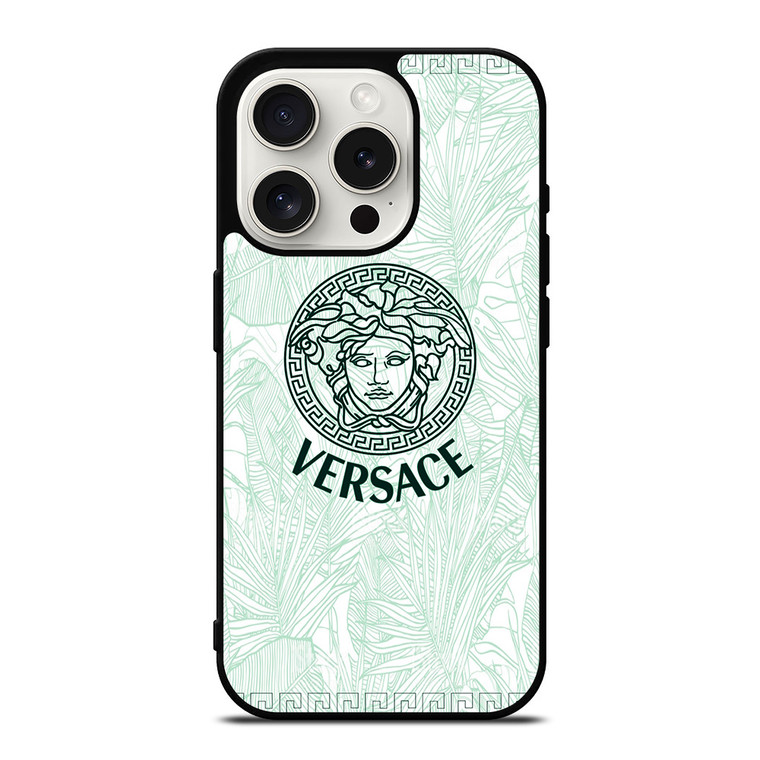 VERSACE NATURE LOGO iPhone 15 Pro Case Cover