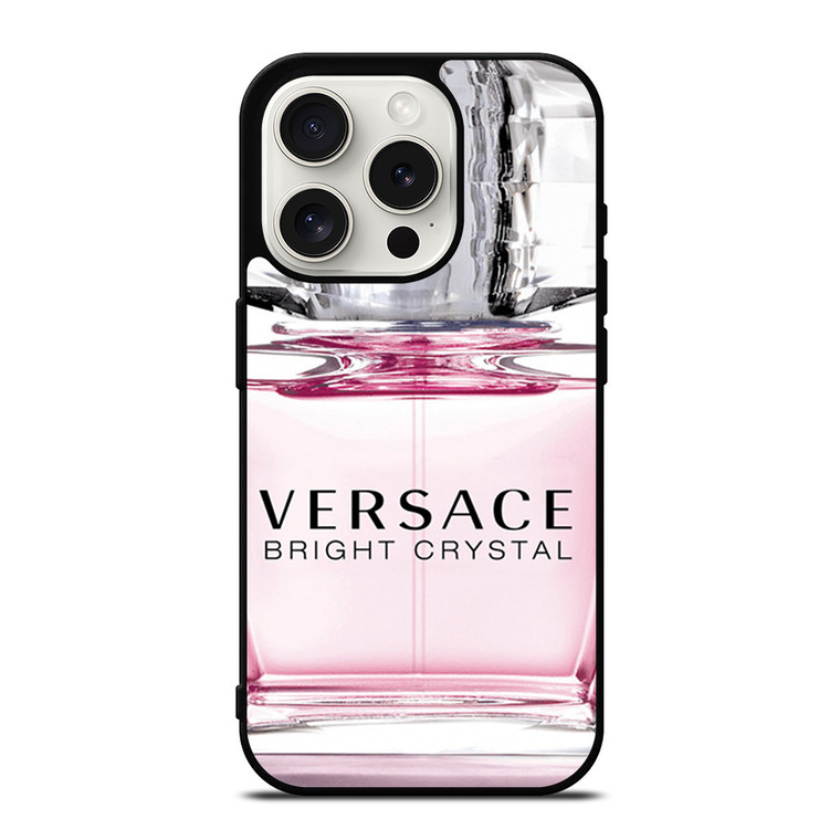 VERSACE PERFUME BRIGHT CRYSTAL iPhone 15 Pro Case Cover VERSACE PERFUME BRIGHT CRYSTAL iPhone 15 Pro Case Cover