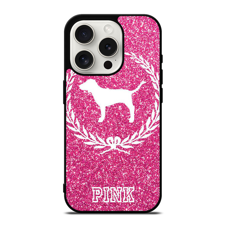 VICTORIA'S SECRET LUXE DOG iPhone 15 Pro Case Cover