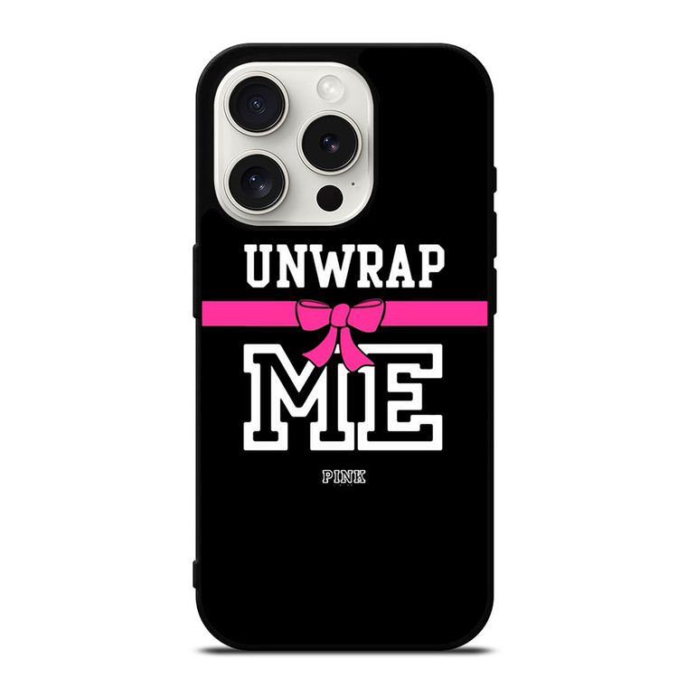VICTORIA'S SECRET PINK UNWRAP ME iPhone 15 Pro Case Cover VICTORIA'S SECRET PINK UNWRAP ME iPhone 15 Pro Case Cover