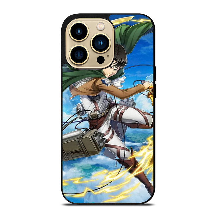 ATTACK ON TITAN LEVI ANIME iPhone 14 Pro Max Case Cover