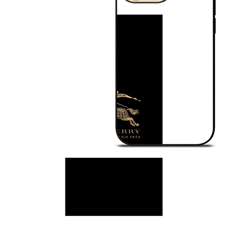 BURBERRY LOGO GOLD iPhone 14 Pro Max Case Cover