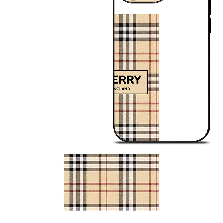 BURBERRY LONDONG ENGLAND PATTERN iPhone 14 Pro Max Case Cover